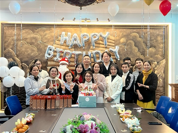 Ấm cúng tiệc mừng sinh nhật CBNV quý 4/2023 tại PTM Việt Nhật