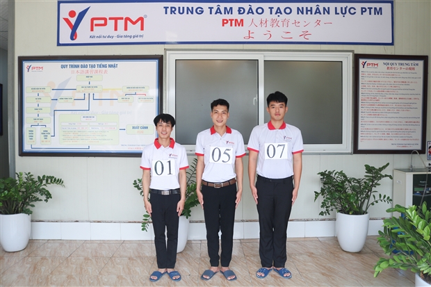 PTM Việt Nhật chào đón 3 tân học viên đơn gia công kim loại